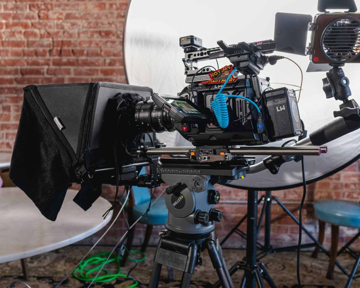 Cinema camera setup
